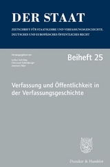 Verfassung und &Ouml;ffentlichkeit in der Verfassungsgeschichte. - 