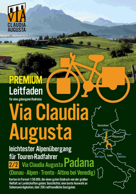 Rad-Route Via Claudia Augusta 2/2 "Padana" P R E M I U M - Christoph Tschaikner