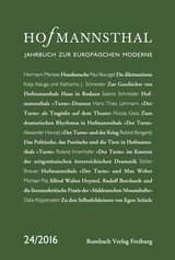Hofmannsthal Jahrbuch zur Europäischen Moderne - Bergengruen, Maximilian; Neumann, Gerhard; Renner, Ursula; Schnitzler, Günter; Wunberg, Gotthart