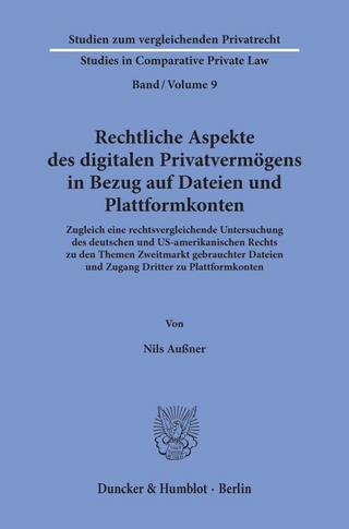 Rechtliche Aspekte des digitalen Privatvermögens in Bezug auf Dateien und Plattformkonten.