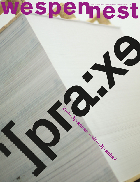 wespennest - zeitschrift f&uuml;r brauchbare texte und bilder - 