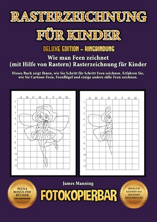 Wie man Feen zeichnet (mit Hilfe von Rastern) Rasterzeichnung für Kinder