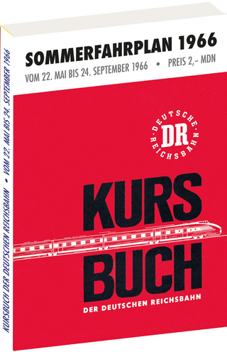 Kursbuch der Deutschen Reichsbahn - Sommerfahrplan 1966