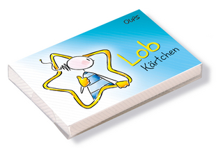 Oups Kärtchenbox - Lob Kärtchen