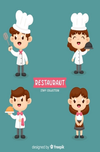 Notizbuch mit retro Koch und Back Design, Kochbuch, Geschenkidee, Softcover, 100 karierte Seiten