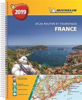 France 2019 : atlas routier et touristique. France 2019 : tourist and motoring atlas. France 2019 : Strassen- und Rei...