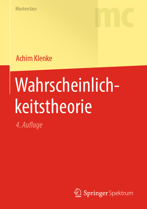 Wahrscheinlichkeitstheorie - Achim Klenke