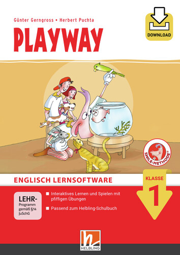 Playway 1 Englisch Lernsoftware - Box mit Booklet und Download-Code - Herbert Puchta, G&uuml;nter Gerngross