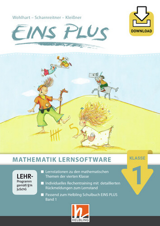 EINS PLUS 1 Mathematik Lernsoftware - Box mit Booklet und Download-Code
