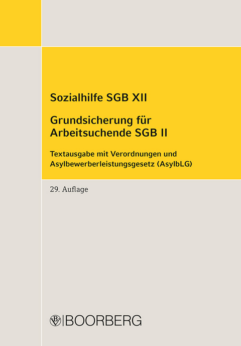 Sozialhilfe SGB XII - Grundsicherung f&uuml;r Arbeitsuchende SGB II
