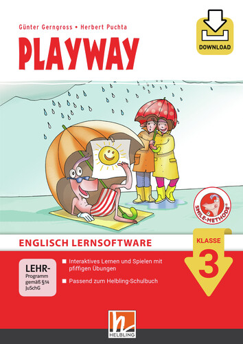Playway 3 Englisch Lernsoftware - Box mit Booklet und Download-Code - Herbert Puchta, G&uuml;nter Gerngross