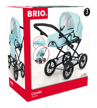 BRIO Puppenwagen Combi, türkis