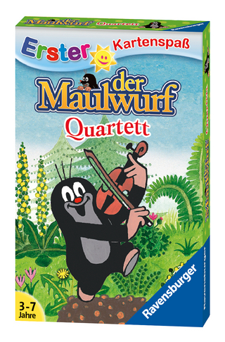 Der Maulwurf: Quartett - Kartenspiel ab 3 Jahre