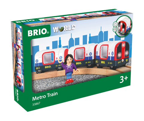 33867 BRIO U-Bahn mit Licht und Sound