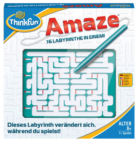 ThinkFun Amaze - Strategiespiel ab 8 Jahre