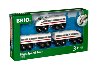 BRIO World - Schnellzug mit Sound, Holz, 3 Teile