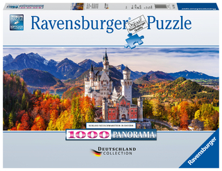 Schloss Neuschwanstein in Bayern (Puzzle)