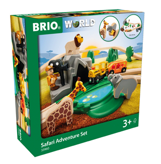 BRIO World - Großes Bahn Safari Set