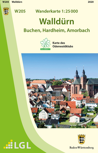 W205 Wanderkarte 1:25 000 Walldürn