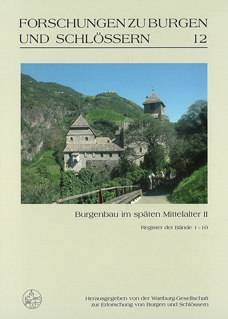 Burgenbau im sp&auml;ten Mittelalter II