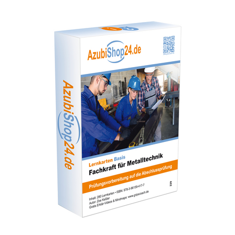 Fachkraft f&uuml;r Metalltechnik Lernkarten - Zoe Ke&szlig;ler