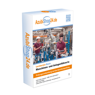 Maschinen- und Anlageführer Lernkarten