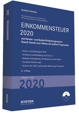 Tabelle, Einkommensteuer 2020 - Sonderausgabe Juli - 