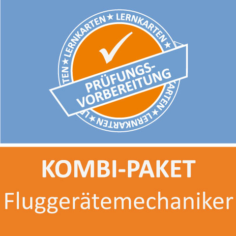 Kombi-Paket Fluggerätemechaniker Lernkarten - Zoe Kessler