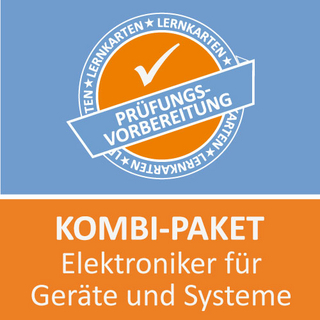 Kombi-Paket Elektroniker für Geräte und Systeme Lernkarten