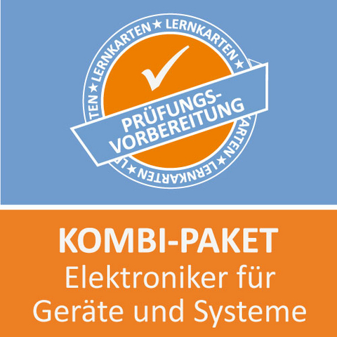 Kombi-Paket Elektroniker f&uuml;r Ger&auml;te und Systeme Lernkarten - Zoe Kessler