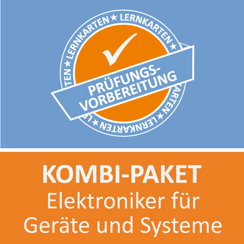 Kombi-Paket Elektroniker für Geräte und Systeme Lernkarten - Zoe Kessler, Michaela Rung-Kraus
