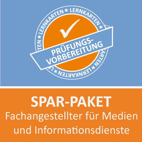 Lernkarten Paket Fachangestellter für Medien und Informationsdienste - Michaela Rung-Kraus, Jochen Grünwald, Zoe Kessler