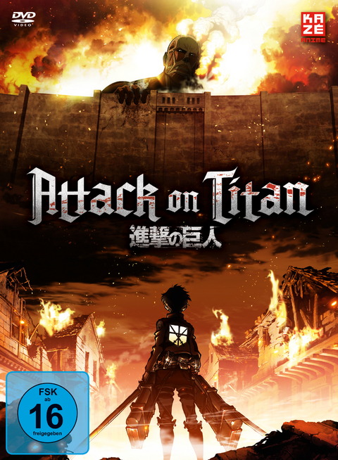 Attack on Titan - 1. Staffel - DVD-Gesamtausgabe - Tetsuro Araki