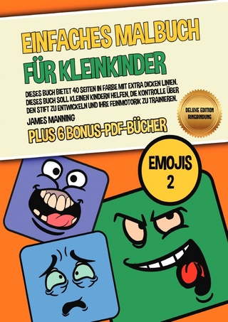 Einfaches Malbuch für Kleinkinder (Emojis 2) Deluxe Edition - Ringbindung