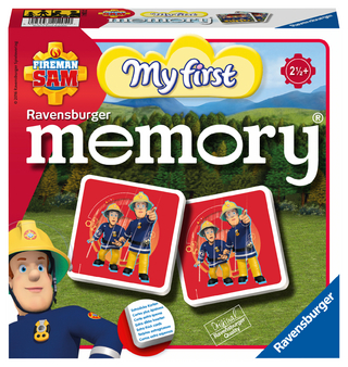 Ravensburger 21204 - Mein erstes memory® Fireman Sam, der Spieleklassiker für die Kleinen, Kinderspiel für alle Fireman Sam Fans ab 2 Jahren