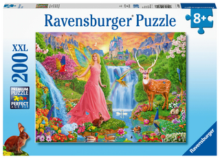 Ravensburger Kinderpuzzle - 12624 Magischer Feenzauber - Fantasy-Puzzle für Kinder ab 8 Jahren, mit 200 Teilen im XXL-Format