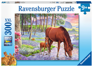 Ravensburger Kinderpuzzle - 13242 Wilde Schönheit - Pferde-Puzzle für Kinder ab 9 Jahren, mit 300 Teilen im XXL-Format