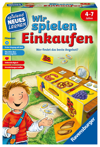 Wir spielen Einkaufen - Kinderspiel ab 4 Jahre