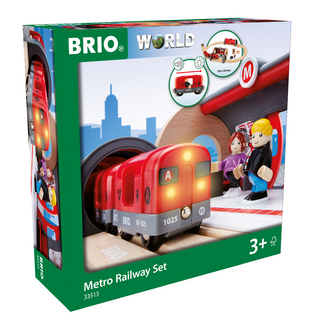 BRIO World - Metro Bahn Set