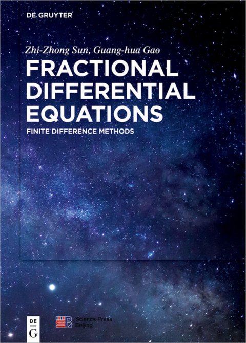Fractional Differential Equations - Zhi-zhong Sun, Guang-hua Gao
