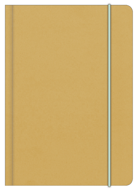 NEOMINT 12x17 cm - Blankbook - 240 blanko Seiten - Softcover - gebunden