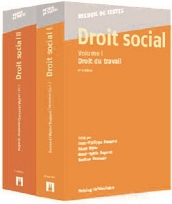 Droit social, Volumes I + II - 