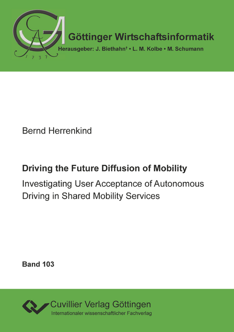 Driving the Future Diffusion of Mobility - Bernd Herrenkind
