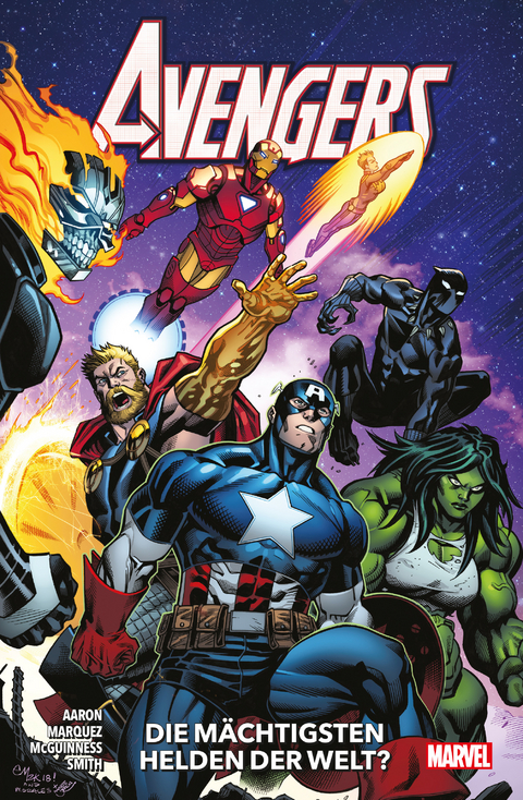 Avengers - Neustart - Jason Aaron, Adam Kubert, Franzer Irving, David Marquez, Ed McGuinness, Sara Pichelli, Cory Smith, Andrea Sorrentino