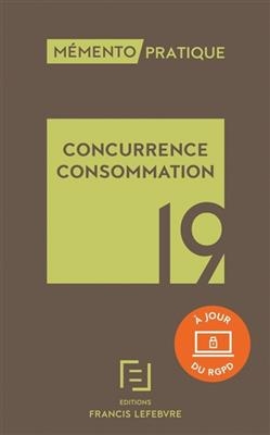 Concurrence consommation 2019 : à jour du RGPD