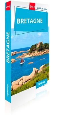 BRETAGNE GUIDE ET ATLAS 2 EN 1 -  ExpressMap