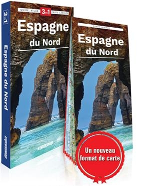 Espagne du Nord explore guide + city atlas + map