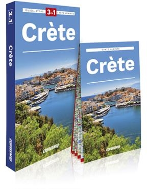 CRETE GUIDE ATLAS 3 EN 1 CARTE LAMINEE -  GUIDE ATLAS