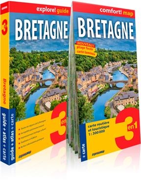 BRETAGNE EXPLORE GUIDE - GUIDE+CARTE
