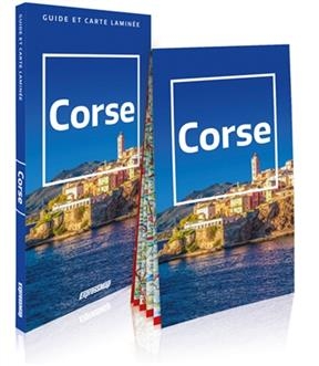 CORSE GUIDE ET CARTE LAMINEE -  ExpressMap
